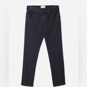 Everlane - The Organic Cotton Slim Fit Jean in Coal 31x32
